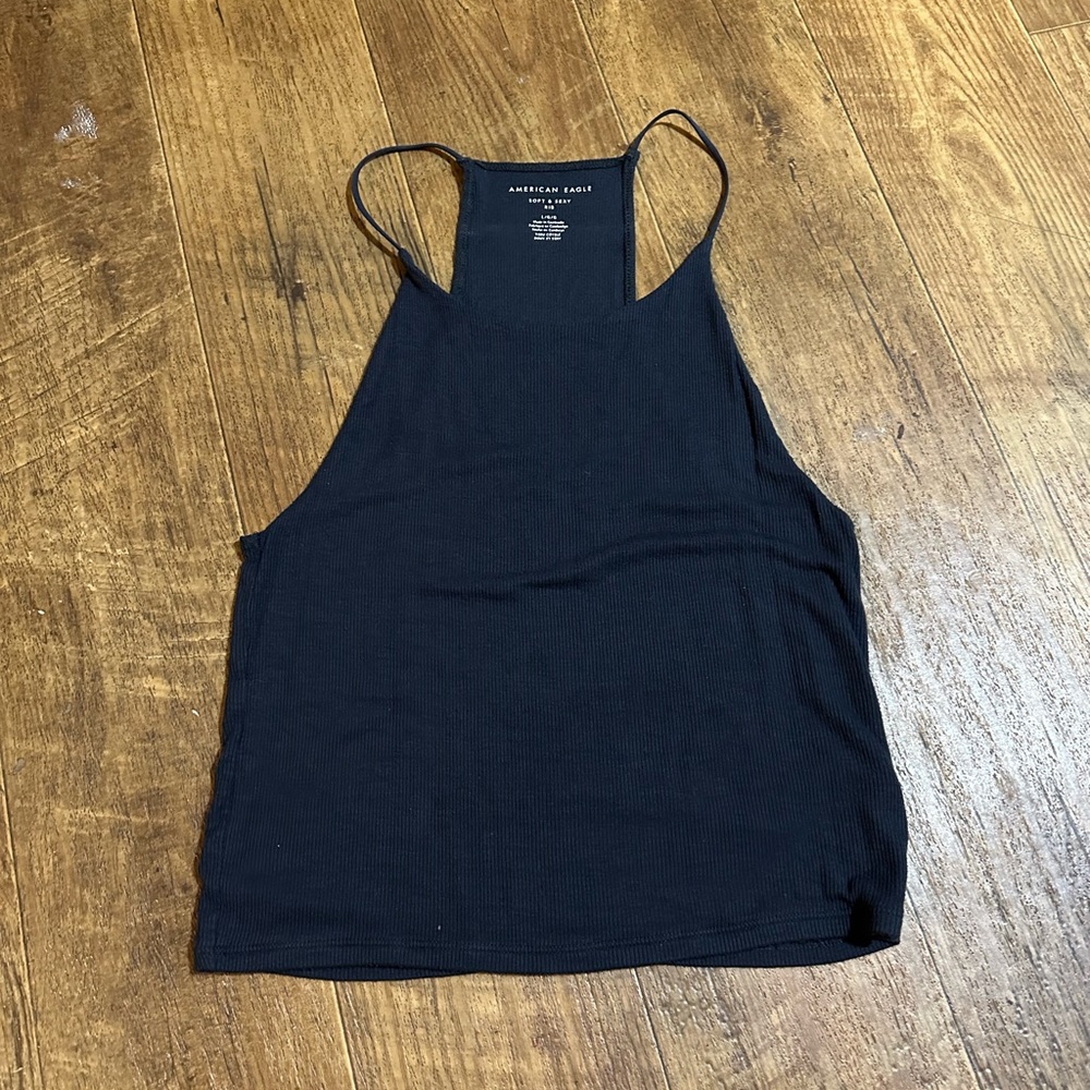 American Eagle fitted Crop Top Large